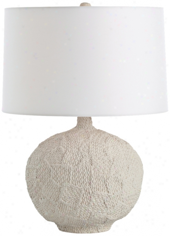 Arteriors Home Tully Patchwork Knit Porcelain Table Lamp (v5423)