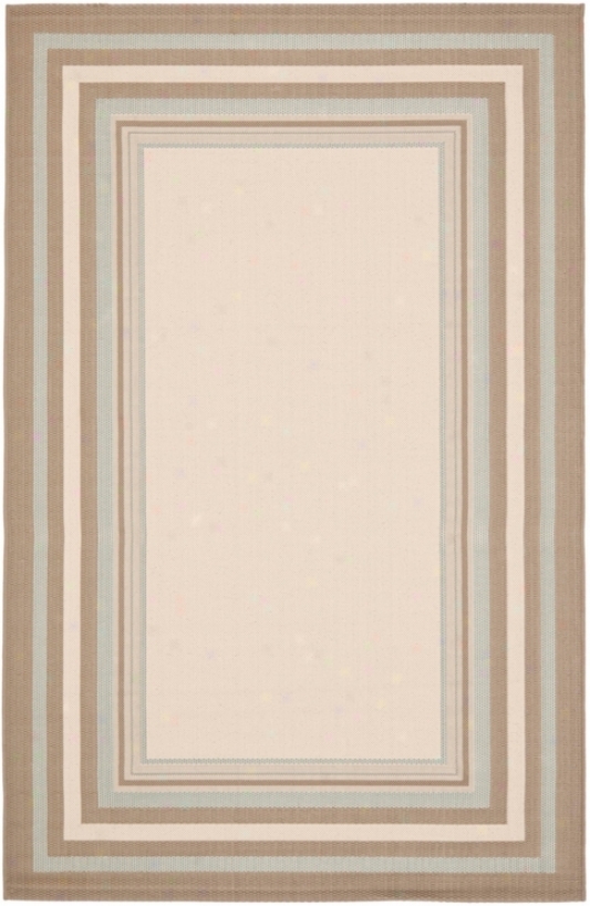 Courtyard Collection Cy7896c 5'3"x7'7" Beige Area Rug (x3919)