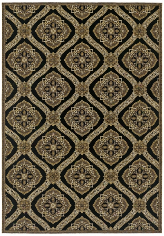 Dolce 4075 4'x5'10" Napoli Gold And Bpack Area Rug (y6841)