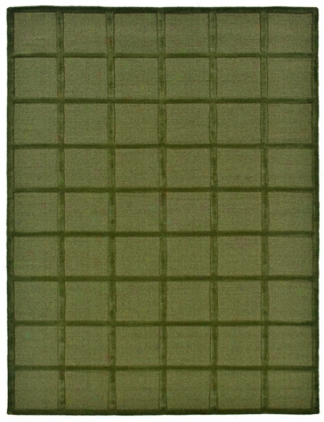 Galaxy Gl0586 2&039;x3' Olive Green Area Rug (x5256)