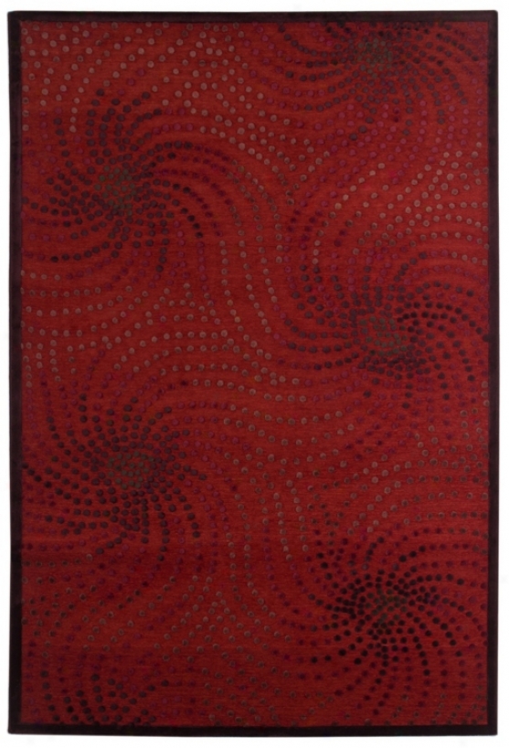 Jaipur Fables Whimsical Fb04 5'x7'6" Red Area Rug (x7617)