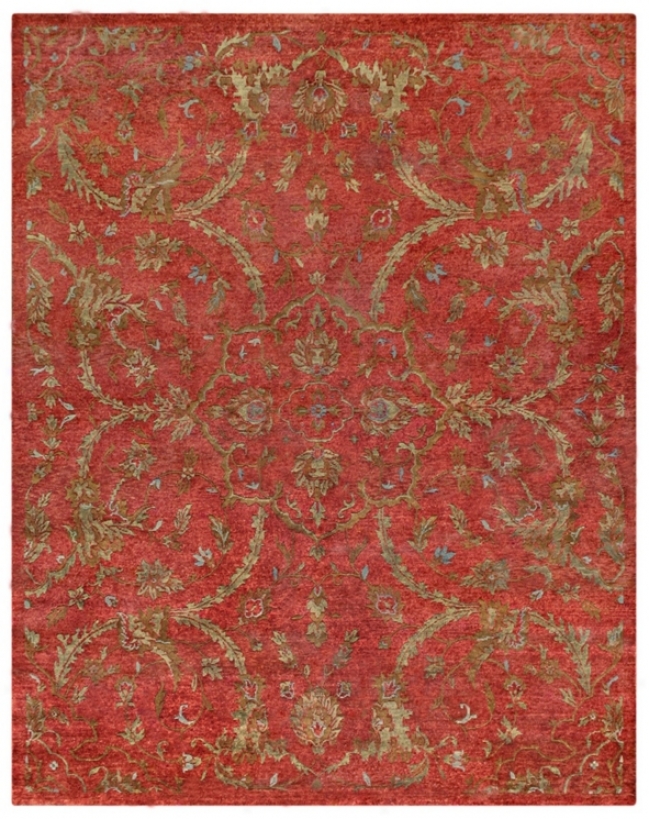Legacy Collection 1501 6'x9' Red Area Rug (y7362)