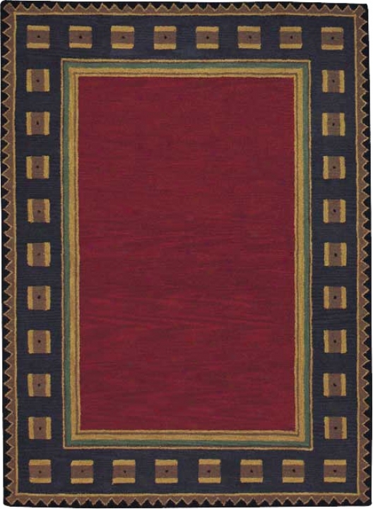 Northwoods Ruby Red Area Rug (85556)