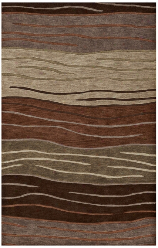 Riverbed Autumn 3'6"x5'6" Area Rug (n6160)
