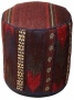 Kilim Collection Berr Pouf Ottoman (v8578)