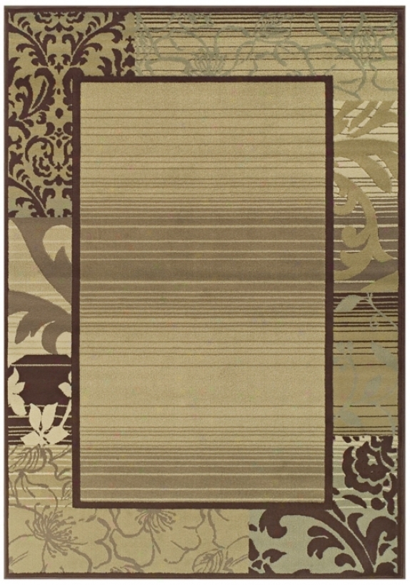 Tremont Collection Everglades Chocolate Area Rug (n4350)
