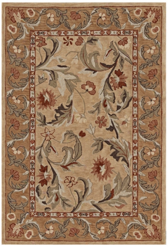 Winchester Collection Salisbury Gold Area Rug (n7538)
