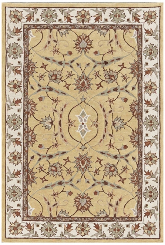 Winchester Collection Winslow Lemon Superficial contents Rug (n7528)