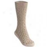 Acorn Luxe Slipper Socks - Lambswool-angora (for Women)