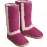 Acorn Shearlling Seam Boots (for Kids)