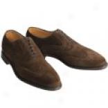 Allen-edmonds Mcclain Wingtip Shoes - Suede Oxfords  (for Men)