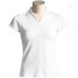 Alps Sporstwear Polo Shirt - Short Sleeve (for Women)