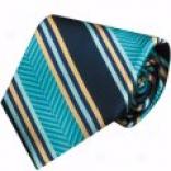 Altea Bold Variegated Stripe Tie - Silk (for Men)