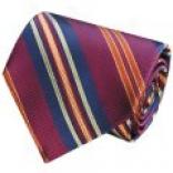 Altea Fine Silo Multi Stripe Tie (for Men)