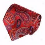 Altea Paisley Mosaic Fine Silk Tie (for Men)