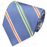 Alltea Silk-cotton Striped Tie (for Men)