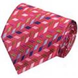Altea Woven Diagonal Tie - Silk (for Men)