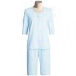 Anne Lewin French Terry Pajamas - ?? Sleeve (for Women)