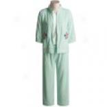 Anne Lewin Jacket And Pant Lounge Suit - Terry Cycle (for Women)