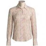 Audrey Talbott Alison Silk Paisley Shirt - Long Sleeve (for Women)