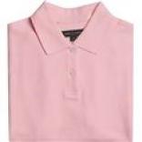Audrey Tallbott Cotton Pique Polo Shirt - Short Sleeve (for Women)