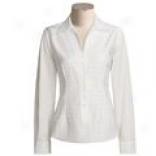 Audrey Talbott Pebble Collar Shirt - Cotton, Long Sleeve (for Women)