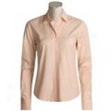 Audrey Talbott Tracy Shirt - Striped Cotton, Long Sleeve (for Women)