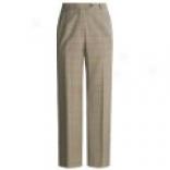 Austin Reed Stretch Wool Plaid Pants (for Women)