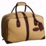 Austraian Bag Outfitters Brumby Duffel Bag - Canvas, Leather Trim