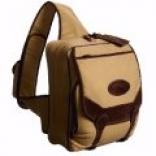 Australian Bag Outfitters Jackaroo Messenger Bag - Canvas, Leather Trim