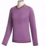 Aventura Clothing By Sportif Usa Emily Knit Shirt - Lkng Sleeve (for Women)