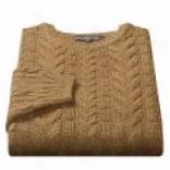 Balbianello Baby Alpaca Cable-knit Sweater (for Men)