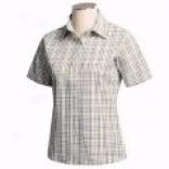 Barbour Bold Seersucker Shirt - Short Sleeve  (for Women)
