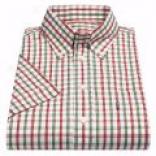 Barbour Coubtry Check 1 Shirt - Short Sleeve (fro Men)