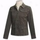Barbour Freyra Canvas Jacket - Jeans Style (for Women)
