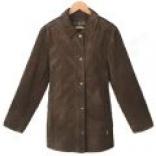 Barbour Quilted Suede Jackket (for Women)
