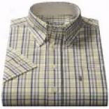Barbour Summer Tattersall Shirt - County, Short Sleeve (for Men)