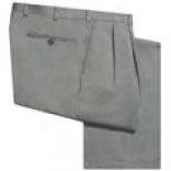 Berle Twill Dress Pants - Wool, Pleated Front (for Men)
