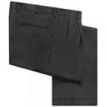 Berle Wool Dres Pants - Pleated Front (for Men)
