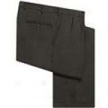 Berle Wool Fancy Prepare Pants - Pleated Front (for Men)