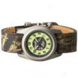 Bertucci Mossy Oak(r) Leather Bqnd Watch (for Men)