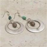 Big Sky Soft and clear  Pinecone Whispers Dangle Earrings - Zinc Alloy