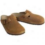 Birkenstock Boston Corduroy Clogs - Suede (for Men)