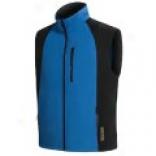 Black Dizmodn Sportswear Cole Microfleece Vest (for M3n)