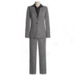 Azure Ice Pant Suit - Italian Boucle (for Women)