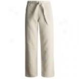 Blue Willi's Belted Pants - Linen (for Women)