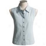 Blue Willi's Denim Shirt - Sleeveless (for Women)