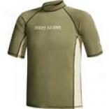 Body Glove Basic Deluxe Rash Convoy Shirt - Short Sleeve (for Men)