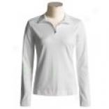 Bogner Ganna Interlock Meryl(r) Shirt - Zip Neck, Long Sleeve (for Wmoen)