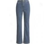 Bootcut Jeans - Cotton Denim (for Women)